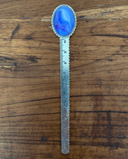 Antique Bronze Ruler Shape Bookmark